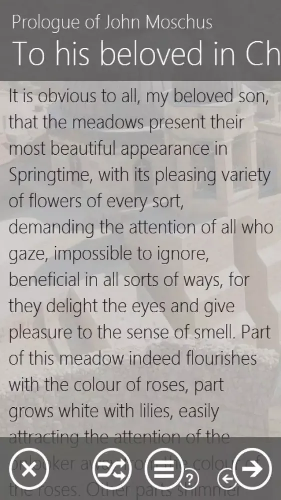 ภาพหน้าจอของ Spiritual Meadow