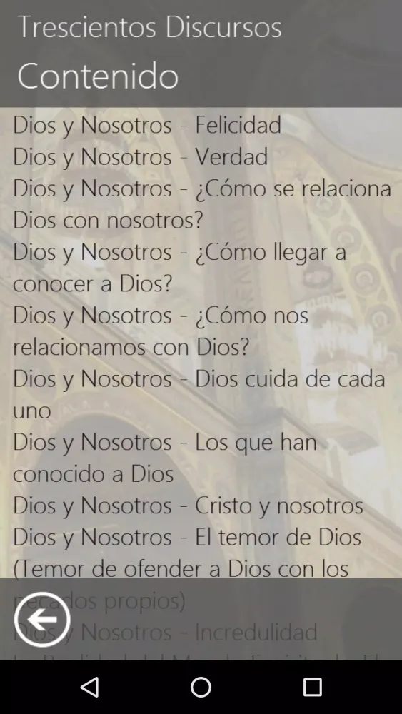 Capturas de pantalla de 300 Discursos de los Ascetas