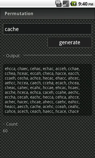Captures d'écran de GCC - GeoCache Calculator
