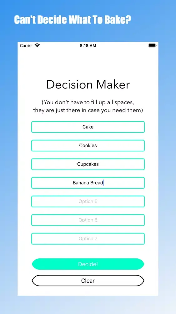 What To Do? - Decision Maker स्क्रीनशॉट