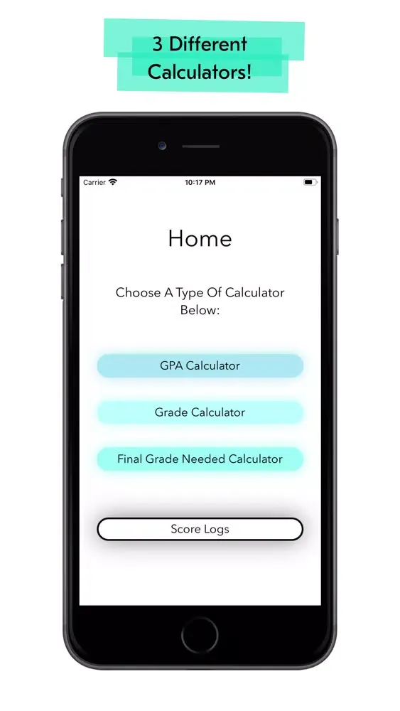 Tangkapan layar Grade/GPA Calculator