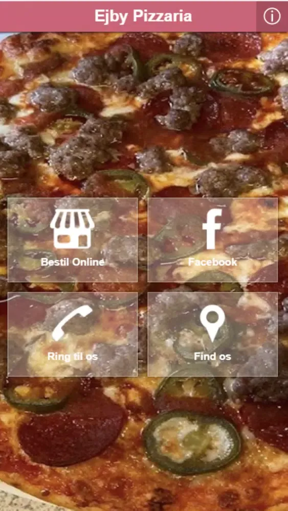 Zrzuty ekranu Ejby Pizzaria