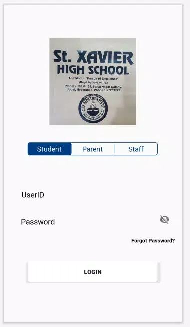 Tangkapan layar St.Xavier high school