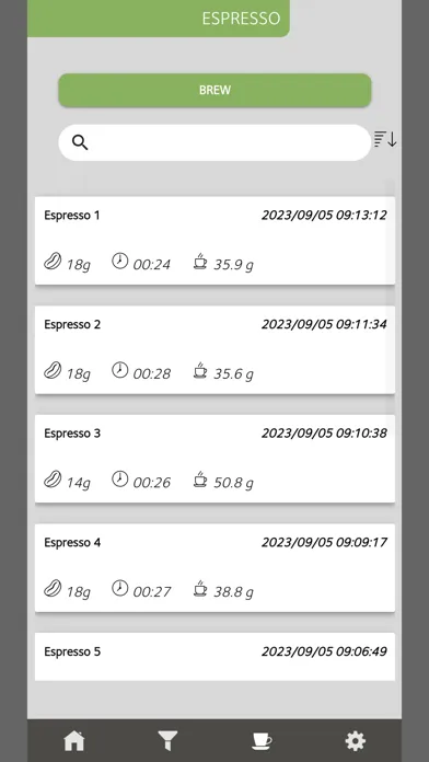 Eureka Coffee Scale Screenshots
