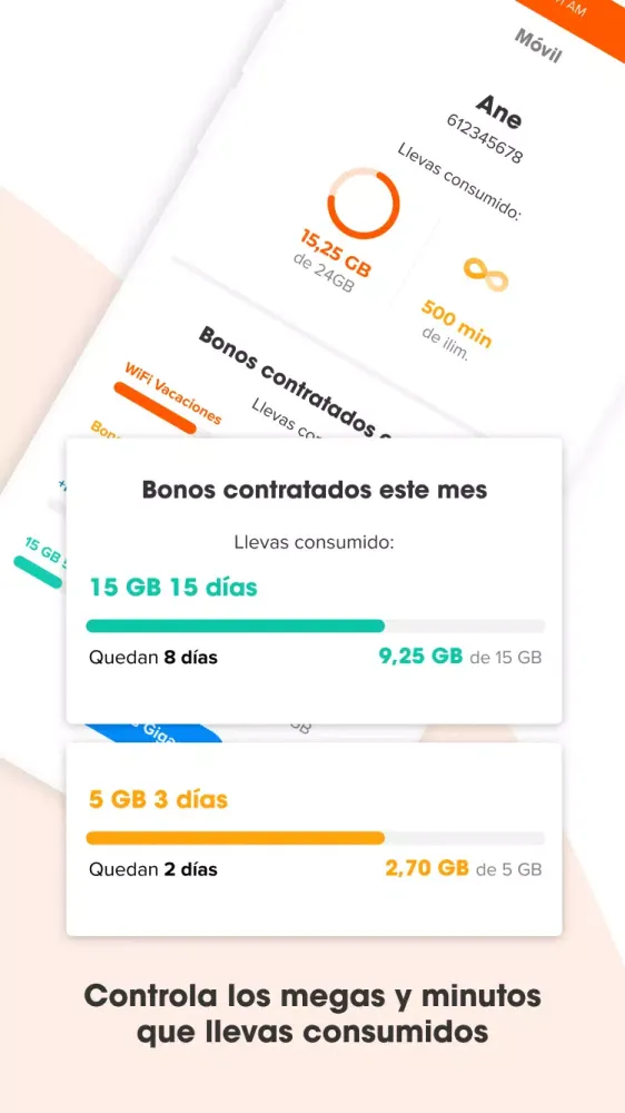 Capturas de pantalla de Mi Euskaltel: Área Cliente