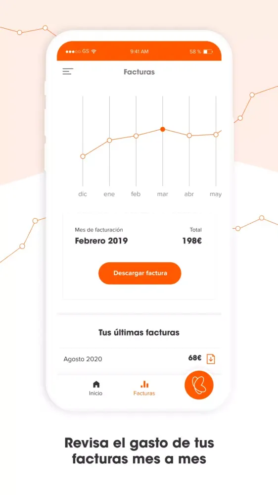 Capturas de pantalla de Mi Euskaltel: Área Cliente
