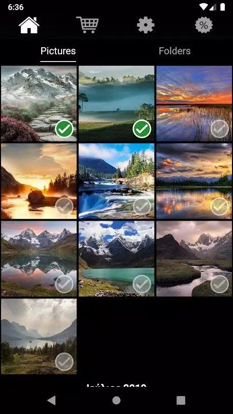 Captures d'écran de Photo Experts