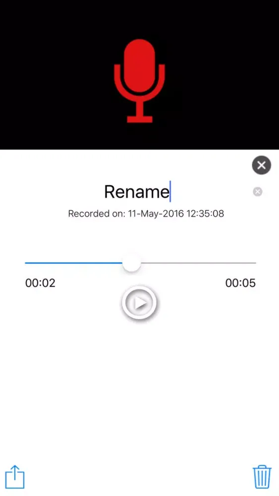 Watch Recorder ( Voice Memo ) سکرین شاٹس