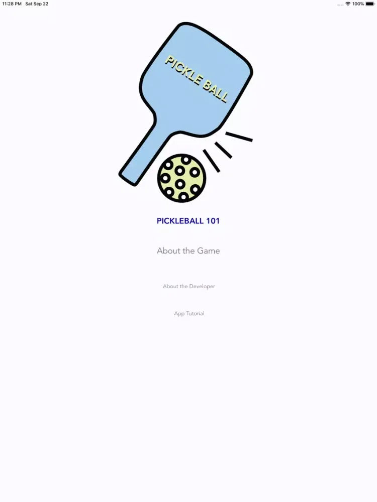 Ảnh chụp màn hình của Pickle Ball: in Colorado iPad 