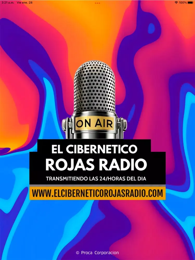 Screenshot di El Cibernetico Rojas Radio iPad 