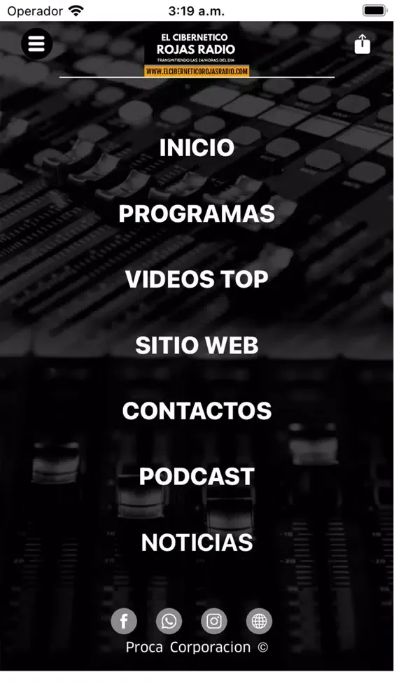 Screenshot di El Cibernetico Rojas Radio