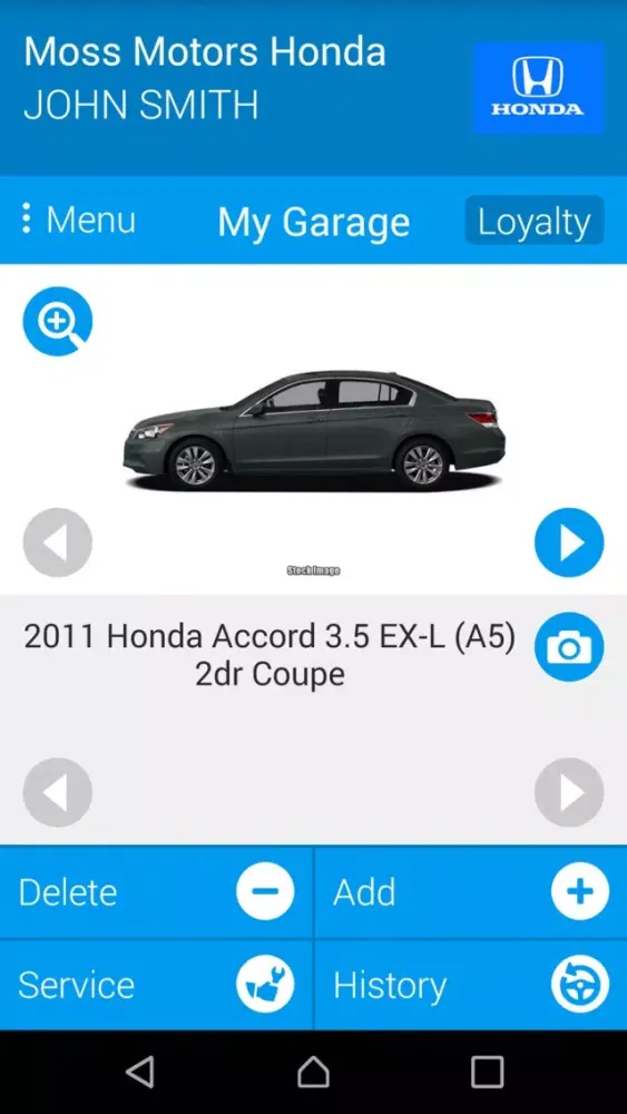 Moss Motors Honda スクリーンショット