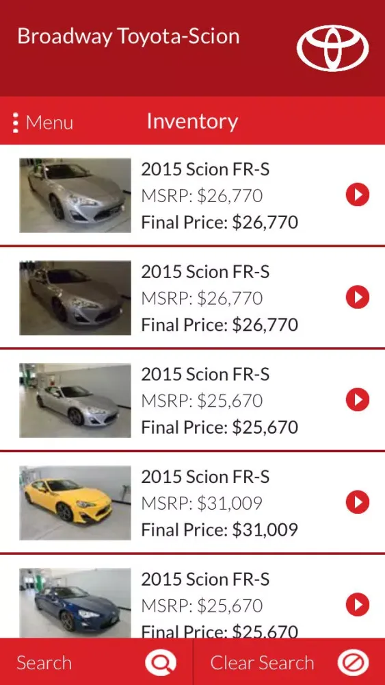 Broadway Toyota-Scion Screenshots