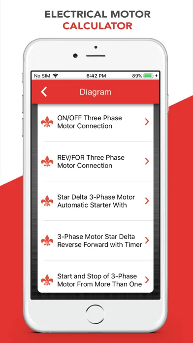 Electrical Motor - Calculator 스크린샷