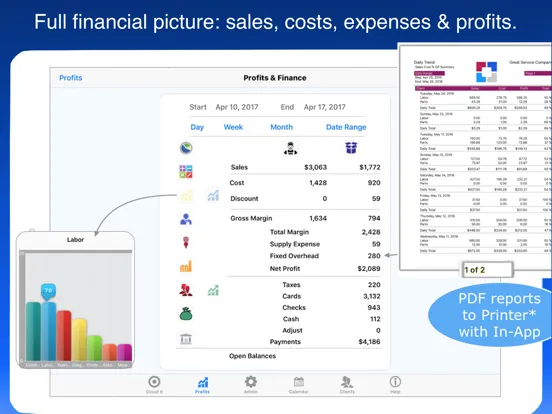 Electrician Invoice & Estimate iPad  سکرین شاٹس