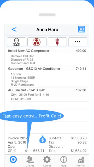 Electrician Invoice & Estimate سکرین شاٹس