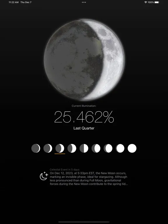 Lunore iPad  स्क्रीनशॉट