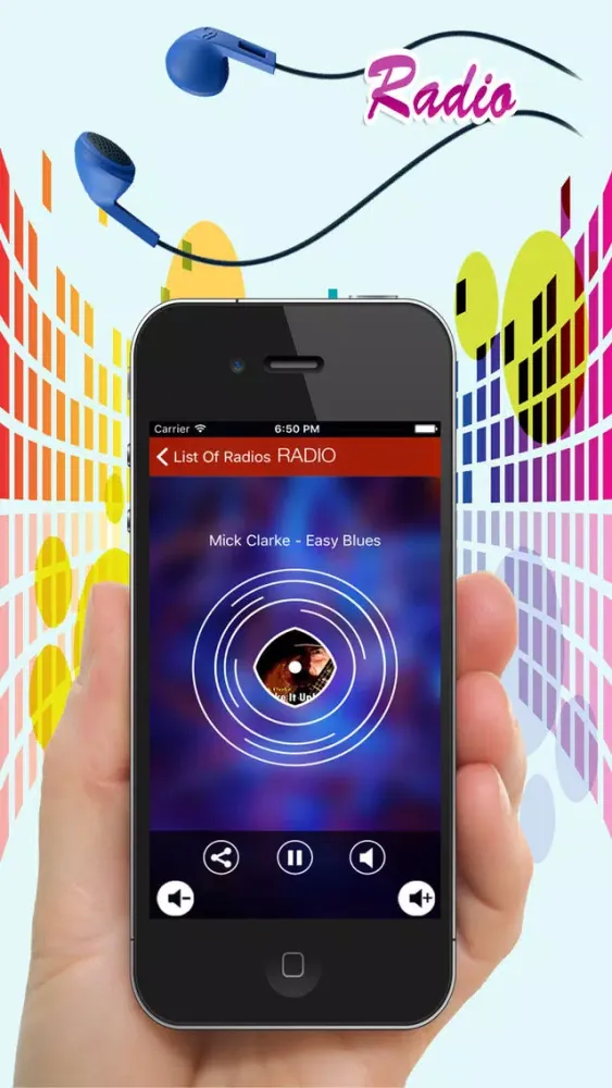 Ảnh chụp màn hình của Blues Radio - Blues Music Radio Stations FM/AM