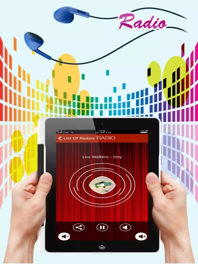 Radio de Puerto Rico - Top Hits musicales iPad  Screenshots