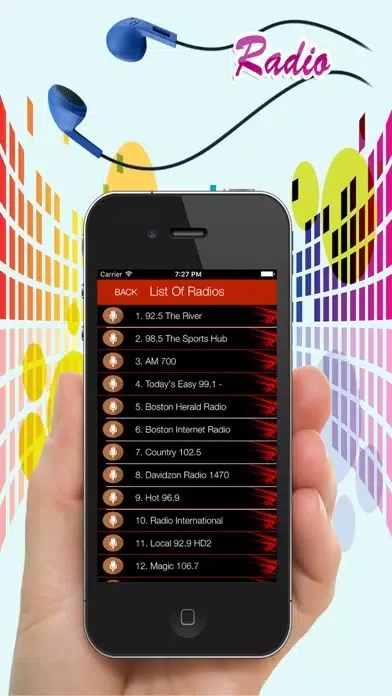 Iran Radios - Top Stations Music Player Iranian FM應用截圖