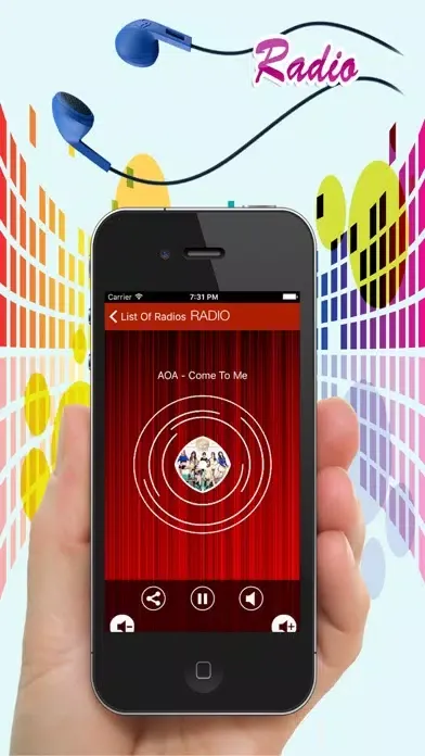 Iran Radios - Top Stations Music Player Iranian FM應用截圖