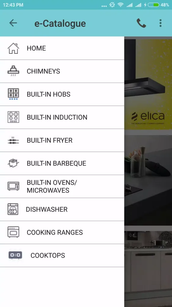 Tangkapan layar e-Catalogue