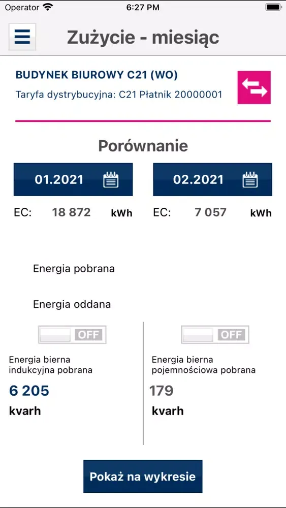 Tauron eLicznik WO Screenshots