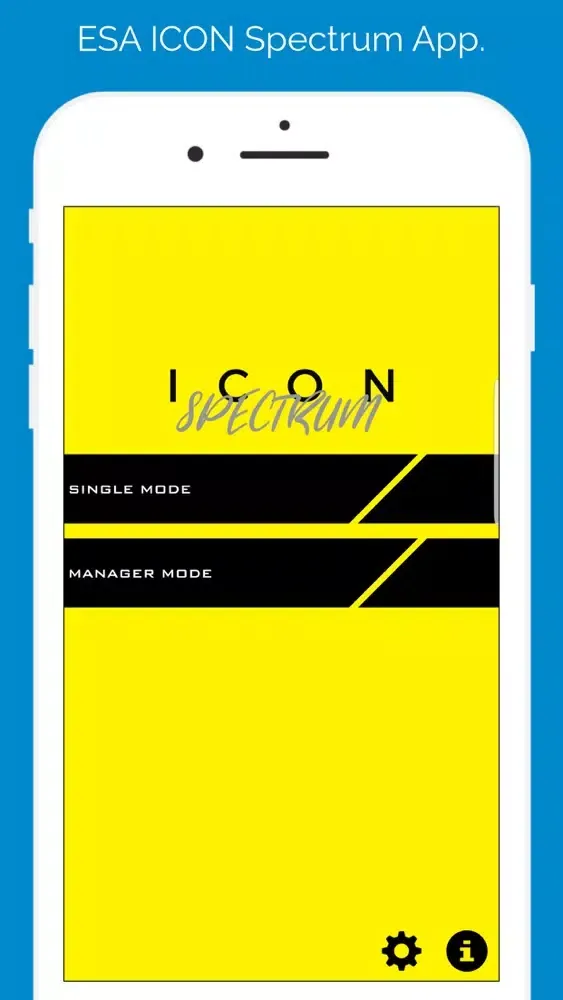 ภาพหน้าจอของ ICON Spectrum App