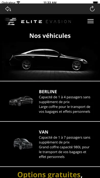Elite Evasion-Chauffeur Privé應用截圖
