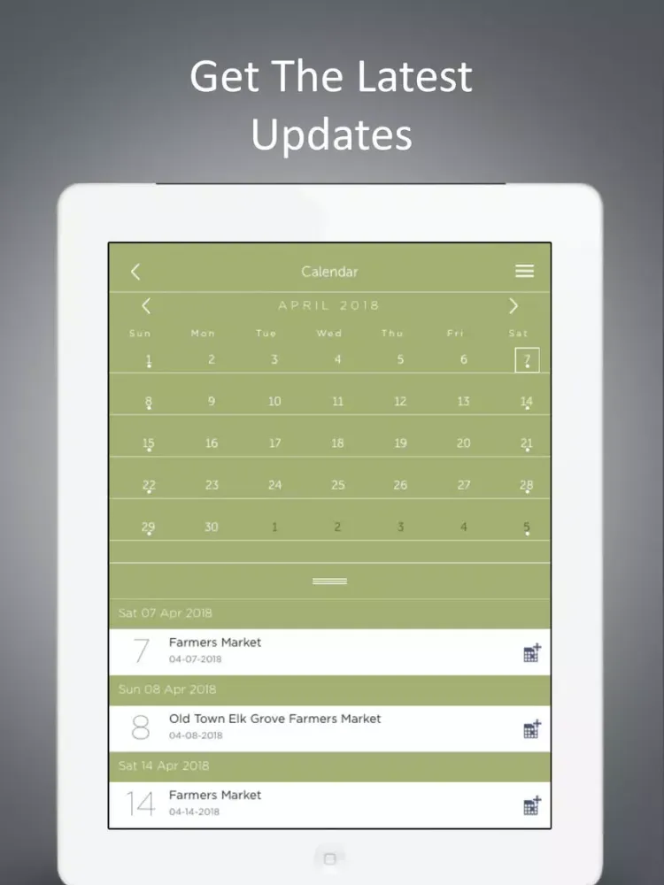 Ảnh chụp màn hình của City of Elk Grove iPad 