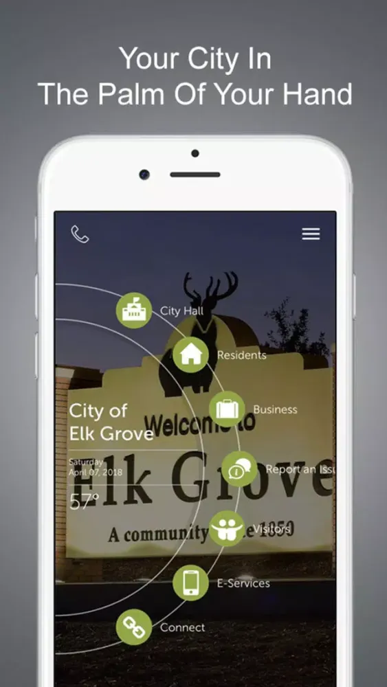 Ảnh chụp màn hình của City of Elk Grove