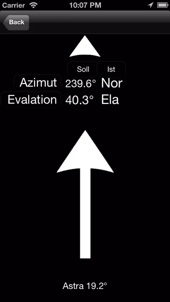 Zrzuty ekranu SatFinder GPS Pro