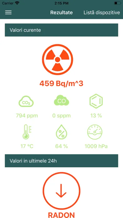 Smart Radon Ekran Görüntüleri