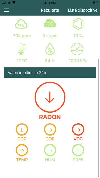 Smart Radon Ekran Görüntüleri