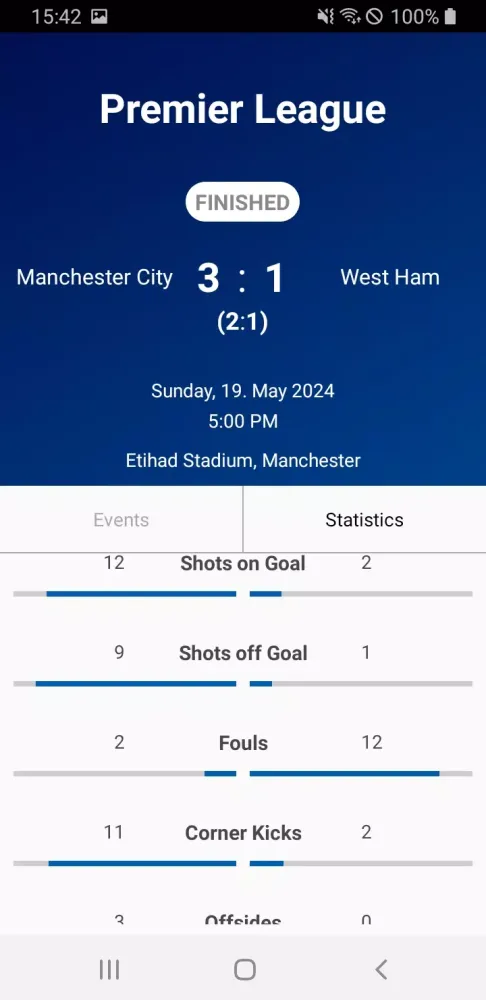 Football Schedule 2026 Screenshots