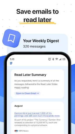 Clean Email - Inbox Cleaner应用截图