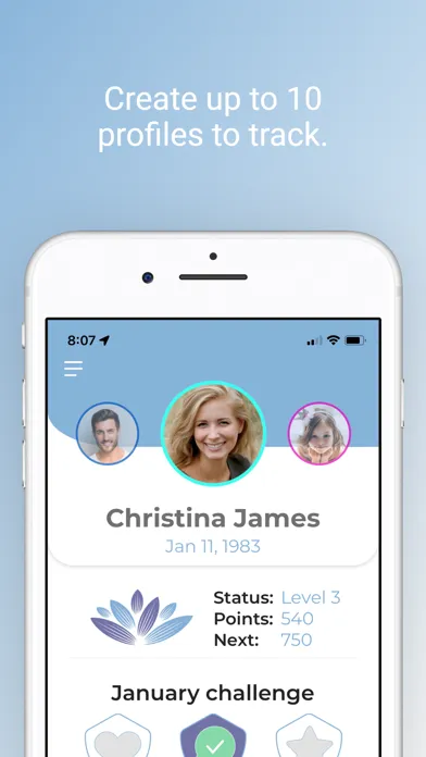 Embrace Health Tracking Ekran Görüntüleri