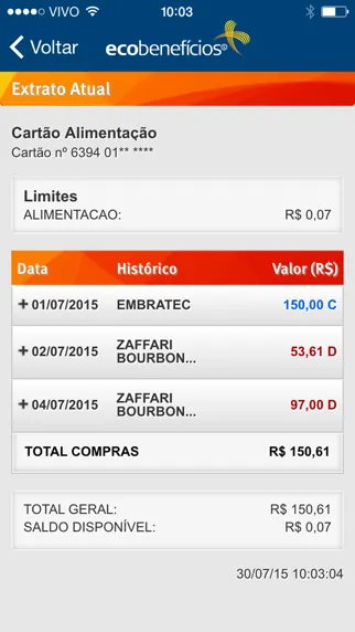 Ecobenefícios 스크린샷