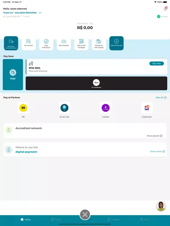 Screenshot di Minha Mobilidade iPad 