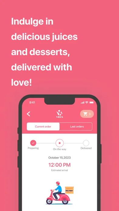 Скриншоты Vibes Juice App