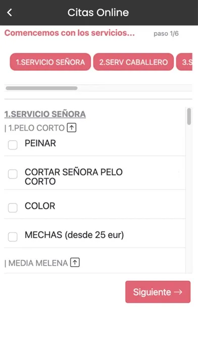 Screenshot di Emerson Peluqueria