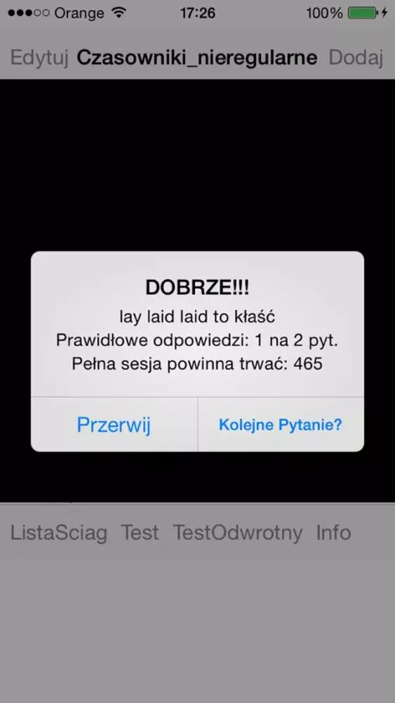 SCIAGA: Czasowniki ENG應用截圖