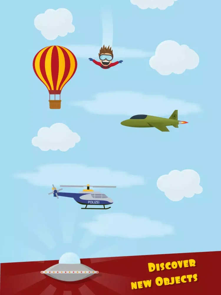 Screenshot di Crazy Skydive iPad 