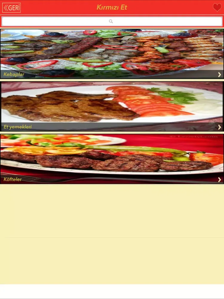 Capturas de pantalla de Yemek Tarifleri Resimli - Kolay, Pratik, Binlerce Yemek iPad 