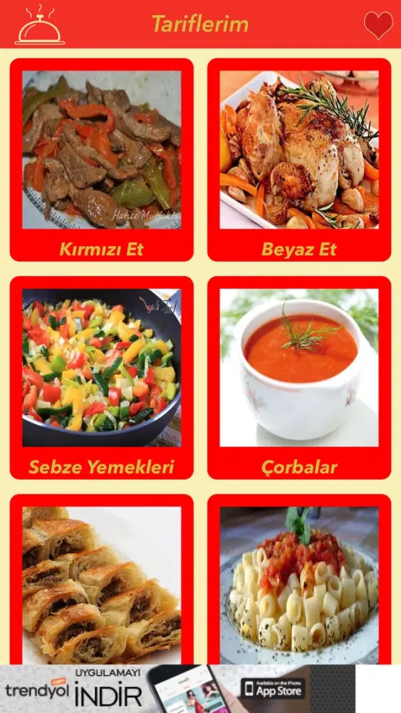 Capturas de pantalla de Yemek Tarifleri Resimli - Kolay, Pratik, Binlerce Yemek