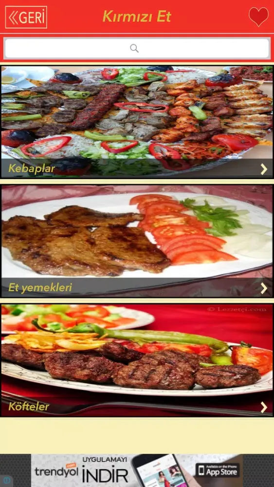 Capturas de pantalla de Yemek Tarifleri Resimli - Kolay, Pratik, Binlerce Yemek