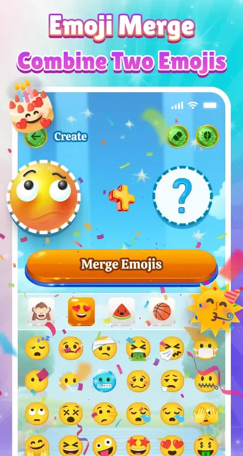 Скриншоты Mix Emoji Merge: FunMoji Maker