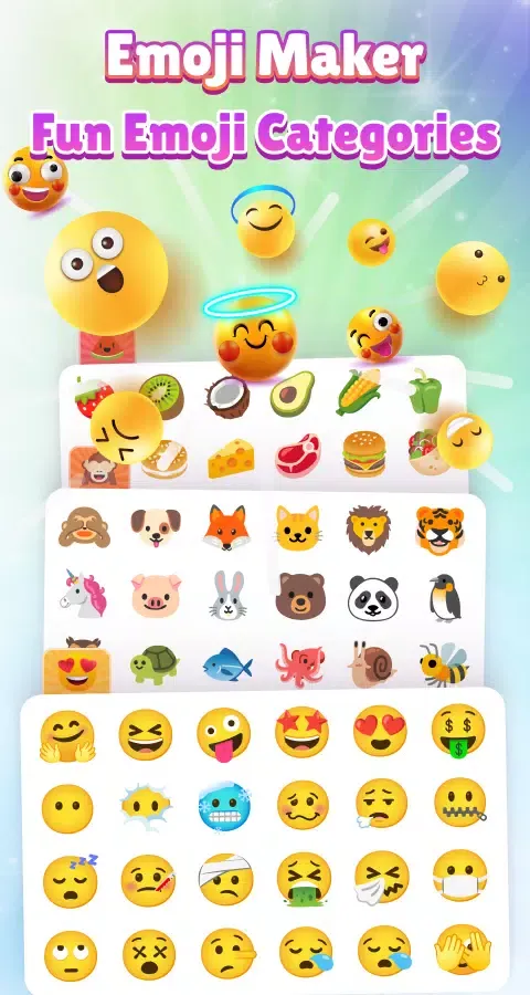 Скриншоты Mix Emoji Merge: FunMoji Maker