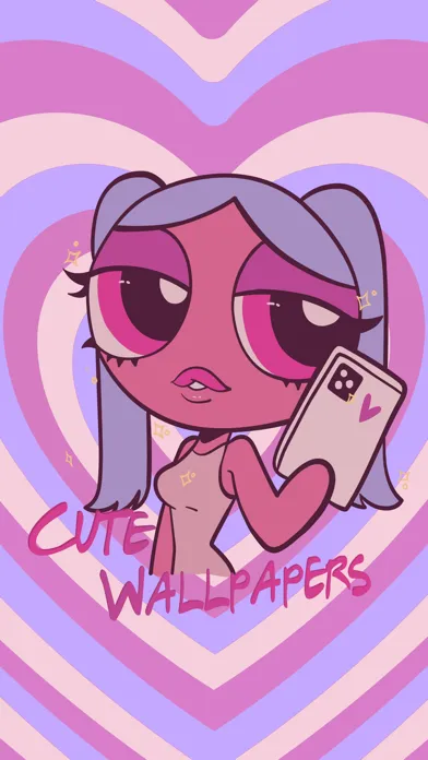 cute wallpapers for girls 스크린샷