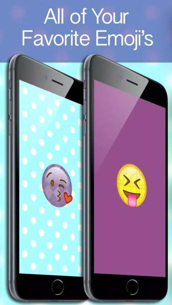 Ảnh chụp màn hình của Emoji Wallpaper Builder! FREE - Backgrounds, Themes, & Wallpaper Creator